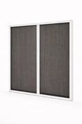 Double Pleated Accordion Sliding Fly Screen Door