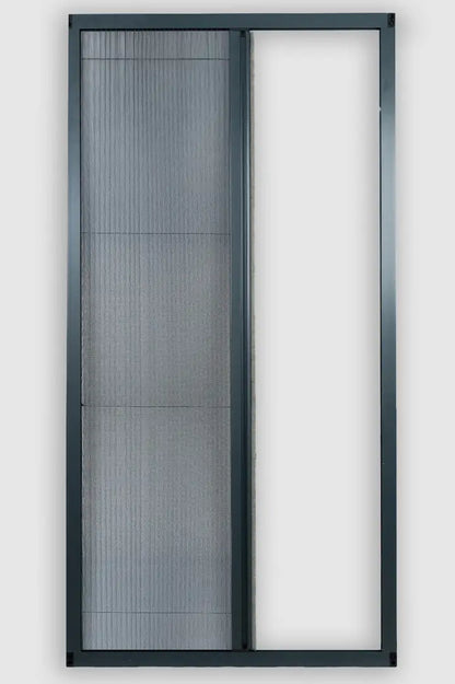 Pleated accordion sliding  fly screen door